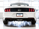 AWE Tuning 2018+ Ford Mustang GT (S550) Cat-Back Exhaust - Touring Edition (Quad Diamond Black Tips)-2