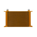 Mishimoto Universal 25-Row Oil Cooler - Gold-8
