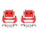 Power Stop 99-03 Ford F-150 Front Red Calipers w/Brackets - Pair-1