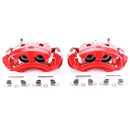 Power Stop 00-05 Ford Excursion Rear Red Calipers w/Brackets - Pair-1