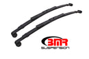 BMR 67-69 1st Gen F-Body Rear Lowering Leaf Springs (2in Drop) - Black-1