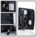 Spyder 14-18 Chevy 1500 / 15-19 GMC 3500 Dually / Bar LED Tail Lights Blk Smke ALT-YD-CS14-LBLED-BSM-6