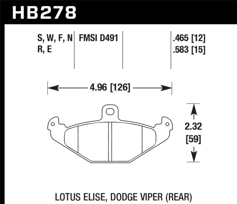 Hawk HPS Street Brake Pads - 0