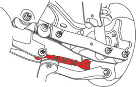 SPC Performance 08-16 Subaru Impreza / 13-20 & 2022+ BRZ/Toyota 86 Rear Adjustable Toe Arm - Each - 0