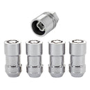 McGard Wheel Lock Nut Set - 4pk. (Cone Seat) 9/16-18 / 7/8 Hex / 1.765in. Length - Chrome-6