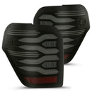 AlphaRex 10-21 Toyota 4Runner LUXX LED Taillights Blk w/Activ Light/Seq Signal-1