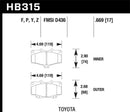 Hawk HPS Street Brake Pads-2