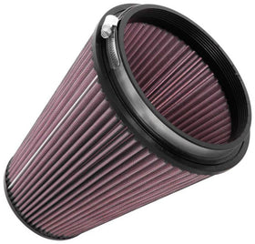 K&N Universal Clamp-On Air Filter 6in FLG / 7-1/2in B / 4-1/2in T / 9in H - 0