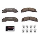 Power Stop 2011 Chevrolet Silverado 2500 HD Front or Rear Z36 Truck & Tow Brake Pads w/Hardware-1