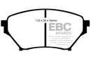 EBC 01-03 Mazda Miata MX5 1.8 (Sports Suspension) Yellowstuff Front Brake Pads-1