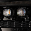 AlphaRex 12-15 Toyota Tacoma NOVA LED Proj Headlights Plank Alpha Blk w/Activ Light/Seq Signal/DRL-2
