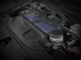 aFe Super Stock Carbon Fiber Pro 5R Induction System 2021 RAM 1500 TRX V8-6.2L SC - 0