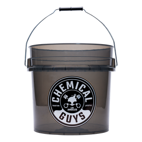 Chemical Guys Heavy Duty Detailing Bucket Smoked Black (4.5 Gal)
