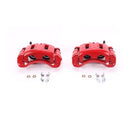 Power Stop 98-05 Chevrolet Blazer Front Red Calipers w/Brackets - Pair-1