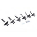 Go Rhino 21-22 Ford Bronco (Excl. Sport) 4DR Mtg. Brackets (V-Series V3/RB10+RB20 Slim) - Tex. Blk-1