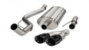 Corsa 2011-2014 Ford F-150 Raptor 6.2L V8 Black Sport Cat-Back Exhaust-1