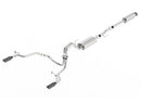 Borla 15-17 Ford F-150 2.7L/ 3.5L EcoBoost/ 5.0L V8 Rear Exit S-Type Catback Exhaust Black Chrome-2