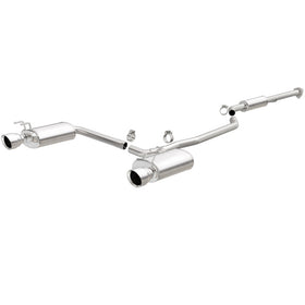 MagnaFlow Sys C/B 2015 Honda Accord 3.5L V6 2.5in SS Dual Split Rear Polished 4.5 Tip - 0