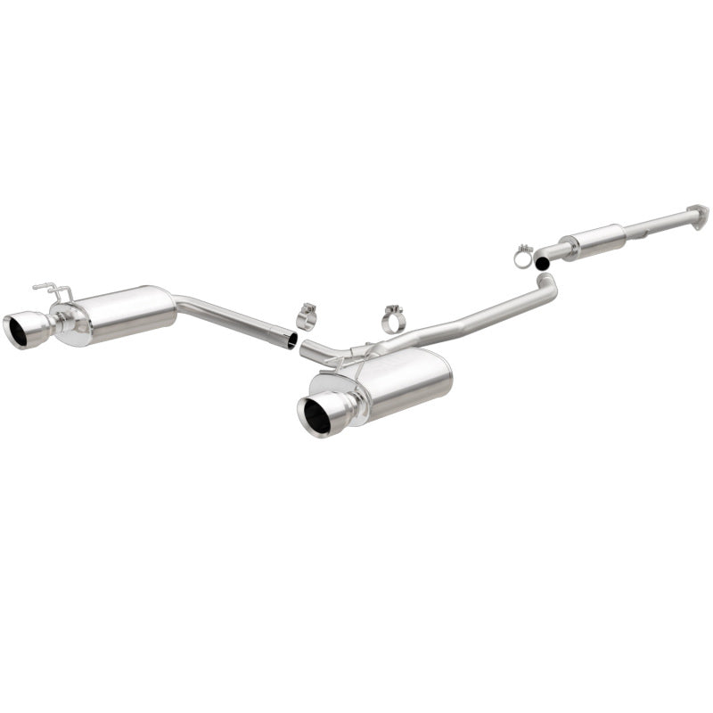 MagnaFlow Sys C/B 2015 Honda Accord 3.5L V6 2.5in SS Dual Split Rear Polished 4.5 Tip - 0