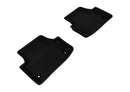 3D MAXpider 2015-2020 Audi A3/A3 Sportback E-Tron/RS3/S3 Kagu 2nd Row Floormats - Black-1