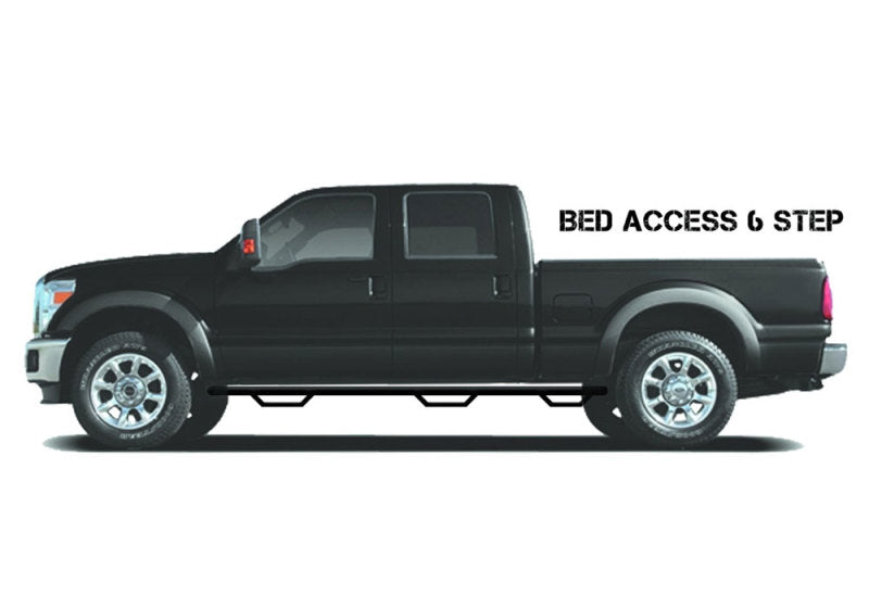 N-Fab Nerf Step 2019 Chevy/GMC 1500 Crew Cab 5ft 8in Bed - Bed Access - Tex. Black - 3in - 0