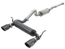 aFe Rebel Series 2.5in 409 SS Cat-Back Exhaust w/ Black Tips 2007+ Jeep Wrangler (JK) V6 3.6L/3.8L-1