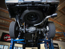 aFe Apollo GT Series 3-1/2in 409 SS Axle-Back Exhaust 17-20 Ford F-250/F-350 Black Tips w/o Muffler-2