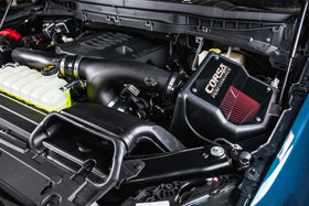 Corsa 2021-2025 Ford F150 3.5L Ecoboost Cold Air Intake with DryTech Filter - 0