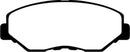 EBC 02-04 Honda CR-V 2.4 Greenstuff Front Brake Pads-1