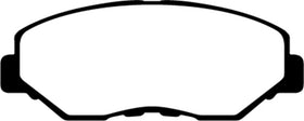 EBC 02-04 Honda CR-V 2.4 Greenstuff Front Brake Pads
