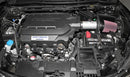 K&N 13-14 Honda Accord 3.5L V6 69 Series Typhoon Air Intake System - Silver Cold Air Intake Kit-3