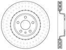 StopTech Power Slot 12 Audi A6 Quattro/11-12 A7 Quattro / 7/11-13 S4 Front Left Slotted Rotor-1