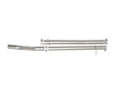 aFe Vulcan Series 3in 304 Stainless Steel Muffler Delete Pipe 2021 Ram 1500 TRX V8-6.2L (sc)-3