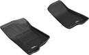 3D MAXpider 2018-2020 Jeep Wrangler JL Sport/Gladiator Jt Kagu 1st Row Floormat - Black-1