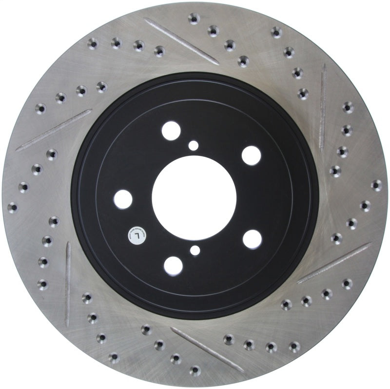 StopTech Slotted & Drilled Sport Brake Rotor - 0