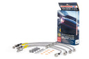 Goodridge 17-18 Honda Civic (Base/LX/EX) Stainless Steel Brake Line Kit-1