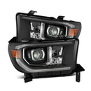 AlphaRex 07-13 Toyota Tundra/08-17 Sequoia G2 PRO-Series Projector Headlights Black -NO Lvl Adjuster-1