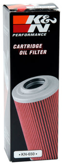 K&N 1.625in OD x 5.05in H Oil Filter-11