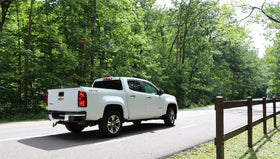 Corsa 2017-22 Chevrolet Colorado 3.7L Extended Cab Sport Cat-Back System Single Rear Exit Black Tips - 0