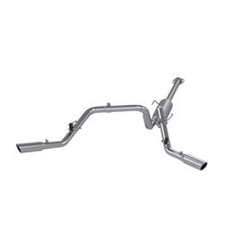 MBRP 05-13 Toyota Tacoma 4.0L EC/CC AL Dual Split Side Cat Back Exhaust - 0