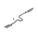 MBRP 14-19 Ford Fiesta ST 1.6L EcoBoost 3in Dual Outlet T409 Cat Back-2