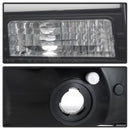 Spyder 99-04 Ford F250 Super Duty Projector Headlights - Light Bar - Black PRO-YD-FF25099V2-LB-BK-10