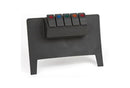 Daystar 2007-2018 Jeep Wrangler JK 2WD/4WD (Auto Trans) - Black Lower Switch Panel (w/ Switches)-2