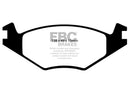 EBC 86-93 Volkswagen Cabriolet 1.8 Redstuff Front Brake Pads-2