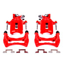 Power Stop 05-14 Ford Mustang Rear Red Calipers w/Brackets - Pair-2
