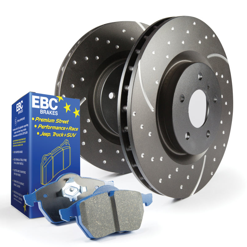 EBC S6 Brake Pad and Rotor Kit - 0