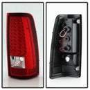 xTune Chevy Silverado 1500/2500/3500 03-06 LED Tail Lights Red Clear ALT-ON-CS03-LED-RC-10