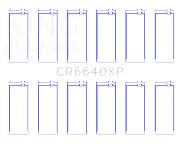 King Engine Bearings BMW M20/M50 2.0L/2.5L/2.7L Performance Rod Bearing Set - Size STD