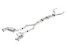 Borla Chevy 16-17 Camaro 6.2L ATAK Catback w/ Dual Tips (NPP) Dual Split Rear Exit-1
