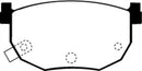 EBC 99-01 Hyundai Elantra 2.0 Ultimax2 Rear Brake Pads-2